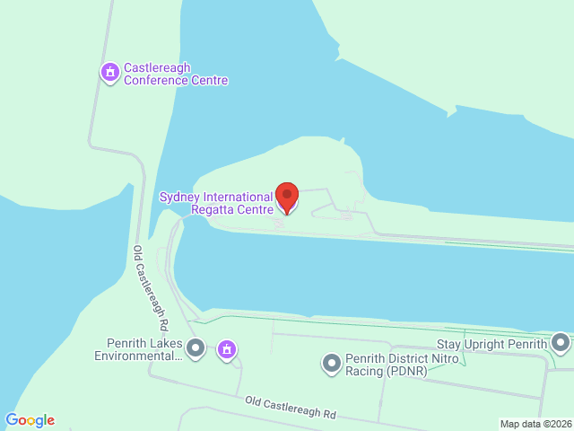 Map showing event location